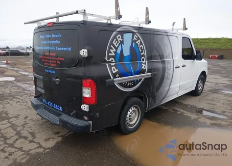 2017 Nissan Nv Cargo Nv1500 S V6 z USA, uszkodzony, nr VIN 1N6BF0KM3HN801699